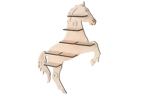 Regał, półka na figurki - konik na Arena.pl