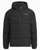 3089 KURTKA ADIDAS MĘSKA ZIMOWA Z KAPTUREM TERREX CZARNA puchowa