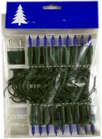 lampki 35szt. NIEBIESKIE