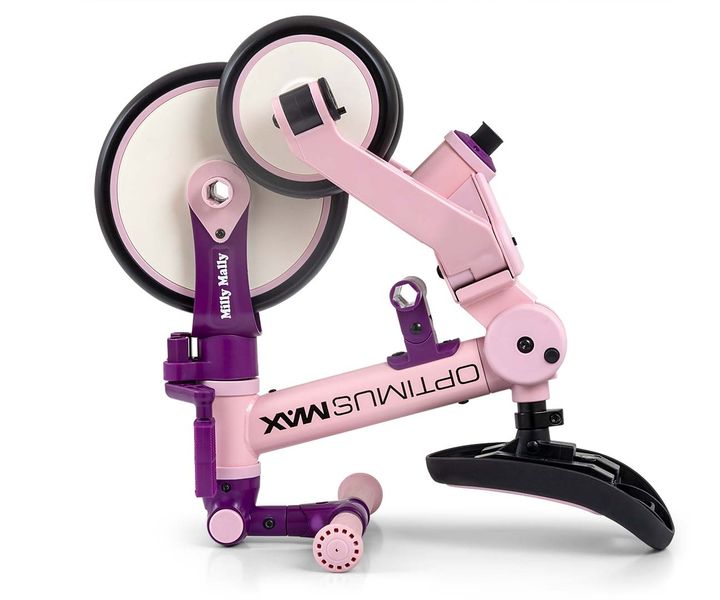 MILLY MALLY 6267 Rowerek 5w1 OPTIMUS MAX pink zdjęcie 5