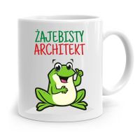 Kubek Architekta Projektanta Żajebisty Architekt Z Nadrukiem Ze Zdjęciem