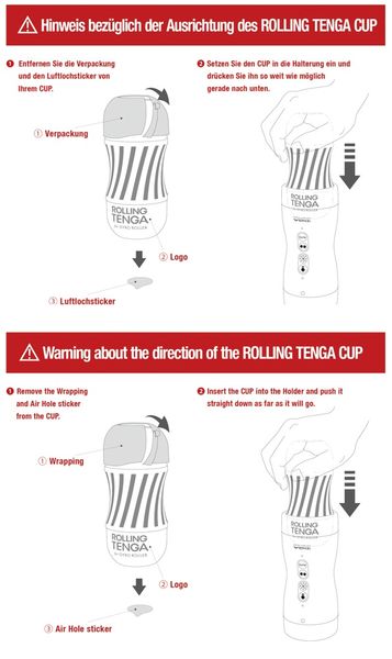 masturbator gyro roller cup regular tenga zdjęcie 5