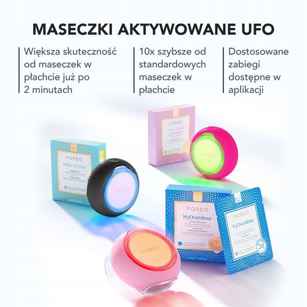 Głęboki nawilżacz do twarzy UFO 3, Czarny zdjęcie 6