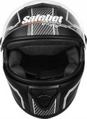 KASK SZCZĘKOWY MOTOCYKLOWY CZARNY MAT SKUTER QUAD GOKART XL