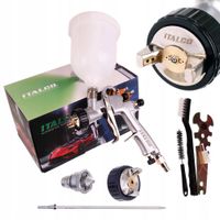Pistolet lakierniczy ITALCO FLG-G - LVMP 2x Dysze 1.3 + 1.6 Zbiornik 600ml