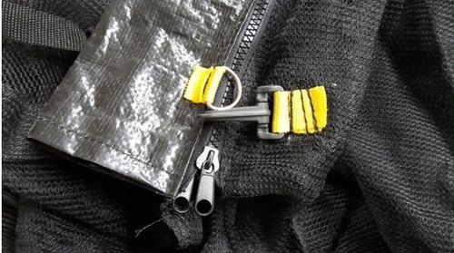 SIATKA DO TRAMPOLINY ZEWNĘTRZNA 8FT 244/250/252 na 6 SŁUPKÓW MOCNA OCHRONNA na Arena.pl