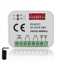 Uniwersalny Radioodbiornik Sterownik do pilotów do bramy 300-868 MHz