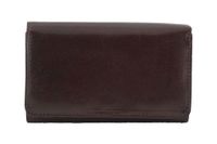 Barberini's klasyczny portfel damski - Brązowy ciemny