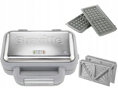 Gofrownica Breville VST072 850 W srebrny/szary na Arena.pl
