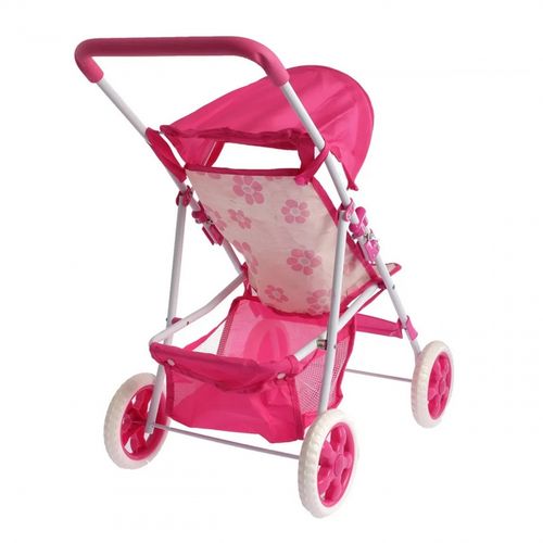 WOOPIE ROYAL Wózek dla Lalek Spacerówka w Kwiaty na Arena.pl