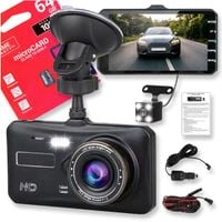 KAMERA SAMOCHODOWA WIDEOREJESTRATOR REJESTRATOR JAZDY COFANIA WIDEO HD FULL