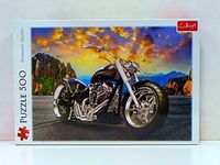PUZZLE 500 Czarny motocykl 37384
