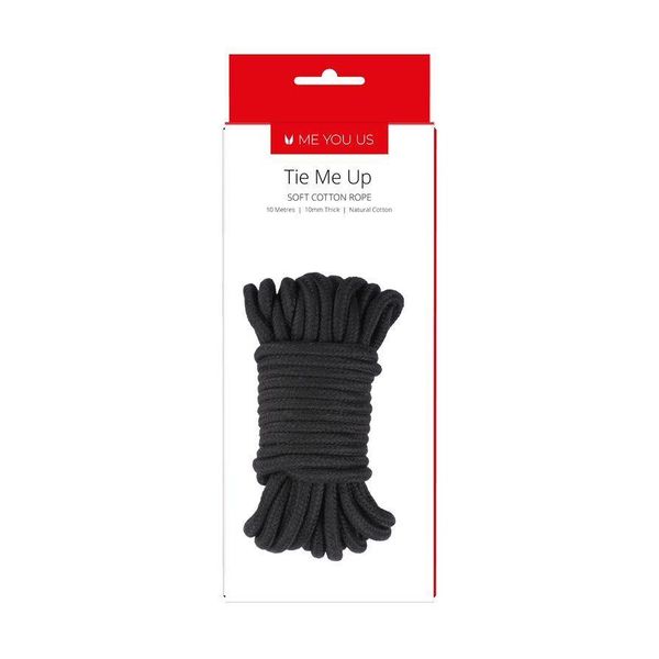 Me You Us Tie Me Up Rope Black 10M zdjęcie 2