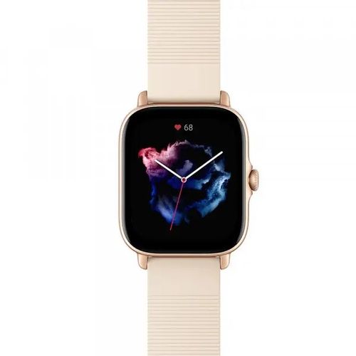 Smartwatch Amazfit GTS 3 42,4 mm AMOLED GPS beżowy na Arena.pl