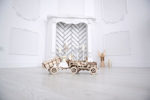 Puzzle 3D Przyczepa do 4×4 na Arena.pl