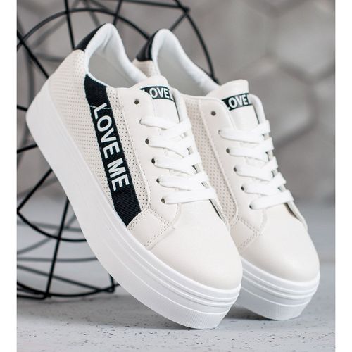 Białe Buty Na Platformie r.37 na Arena.pl