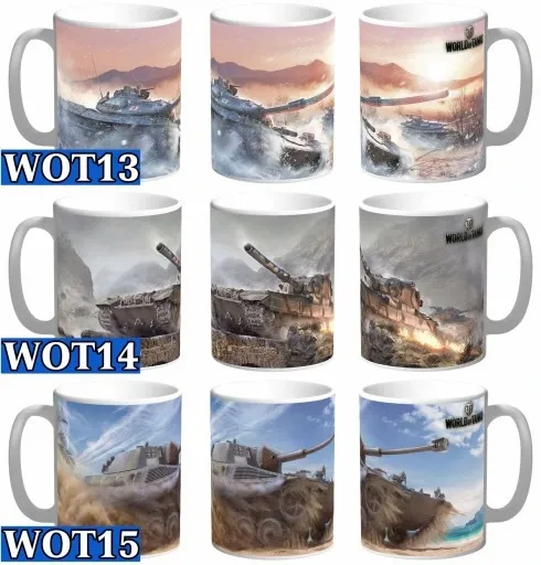 Kubek World of Tanks War Thunder + IMIĘ i KARTONIK zdjęcie 8