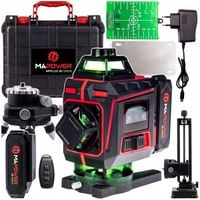 LASER KRZYŻOWY POZIOMICA LASEROWA 360 PŁASZCZYZNOWA LASER ZIELONY