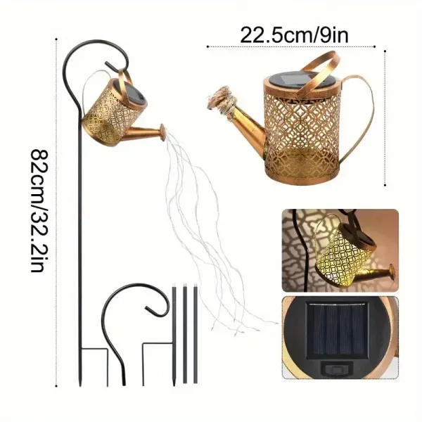 Konewka solarna ogrodowa zdjęcie 2