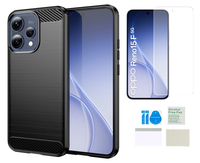 Etui KARBON do OPPO RENO 15F 5G / RENO 15FS 5G case + folia ochronna TPU