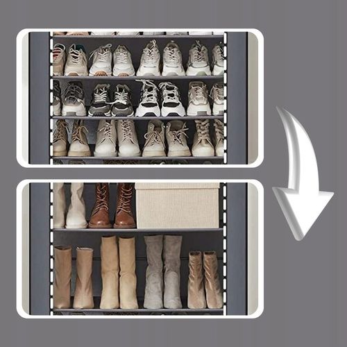 SZAFKA NA BUTY materiałowa tekstylna obuwie półka REGAŁ XL ogranizer na Arena.pl