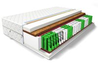 Materac EDEN MED 140x200 KOKOS, SPRĘŻYNY KIESZENIOWE