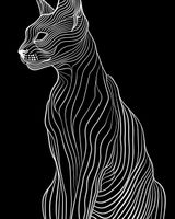 Plakat 40x50cm Minimalny Kontur