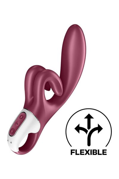 Wibrator Króliczek Satisfyer Touch Me Bordowy zdjęcie 3