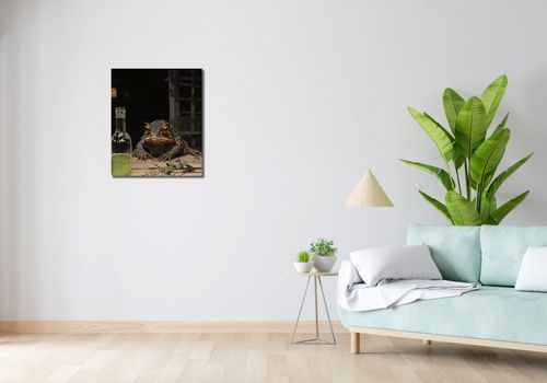 Obraz 50x60cm Oczekiwanie w Półmroku na Arena.pl