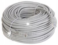 KABEL SIECIOWY LAN RJ45 SKTRĘTKA ETHERNET PATCHCORD UTP CAT 5E 30M