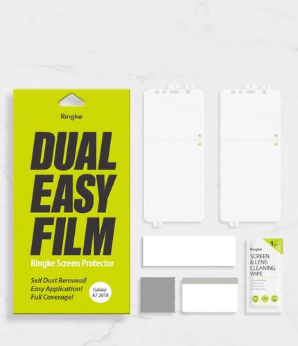 2X FOLIA DO ETUI RINGKE DUAL EASY GALAXY A7 2018 na Arena.pl