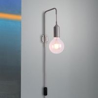 Ścienny kinkiet LAREN LEDEA 50401192  metalowa loftowy szary