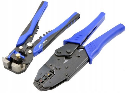 SZCZYPCE ZACISKARKA KONEKTORÓW 5 MATRYC ŚCIĄGACZ na Arena.pl