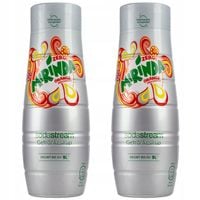 2x SYROP SODASTREAM MIRINDA ZERO BEZ CUKRU KONCENTRAT SATURATORA 440 ml