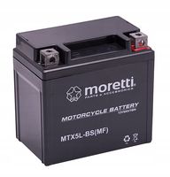 Akumulator motocyklowy AGM MTX5L-BS 12V 5Ah 70A