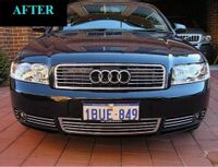 02-05 AUDI A4 A6 A8- LIstwy chrom grill chromowan