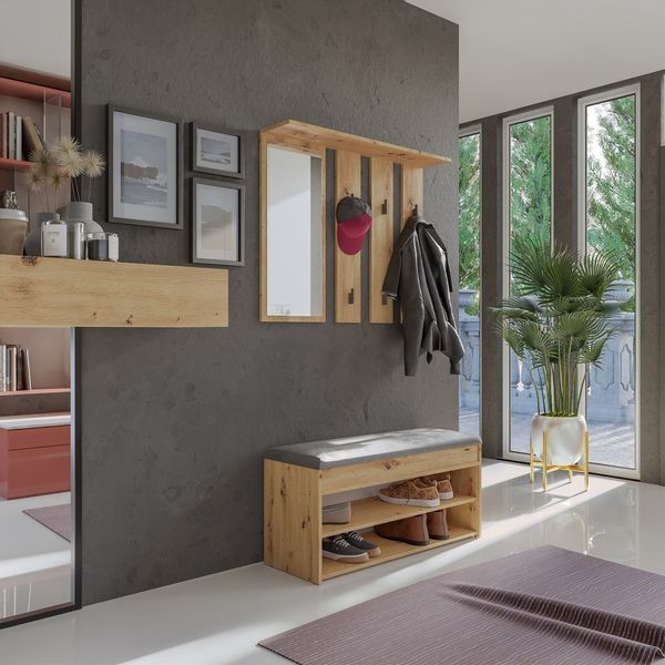 GARDEROBA PARMA 2P DĄB ARTISAN zdjęcie 5