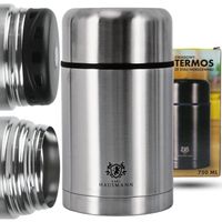 TERMOS OBIADOWY na ZUPĘ NIERDZEWNY TERMOS 750ml POJEMNIK TERMICZNY