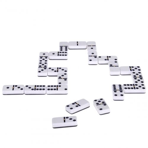 WOOPIE Domino Klasyczna Gra Logiczna 28 Kostek na Arena.pl