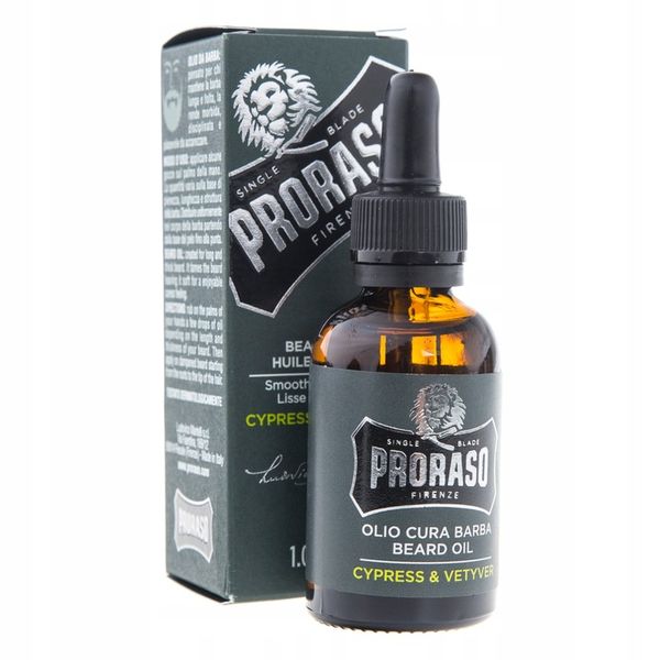 Proraso Cypress Vetyver olejek do brody 30 ml zdjęcie 1