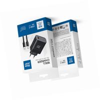 Szybka ładowarka 45W z odpinanym kablem USB-C do Motorola Edge 40 Neo