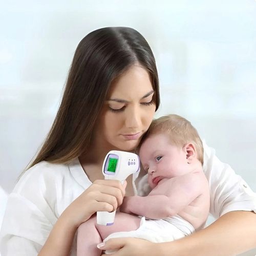 TERMOMETR BEZDOTYKOWY NA PODCZERWIEŃ LCD DLA DZIECI I DOROSŁYCH DOKŁADNY na Arena.pl