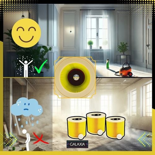 3x FILTR DO ODKURZACZA KARCHER WD3 Filtry 3 SZT WD 3 MV3 WD2 SE4001 na Arena.pl