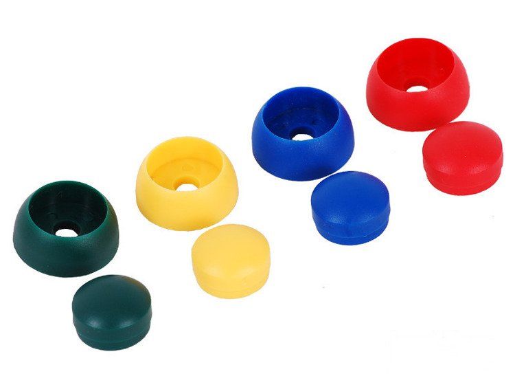 ZESTAW zaślepka dwuczęściowa+śruby 4szt. zdjęcie 3