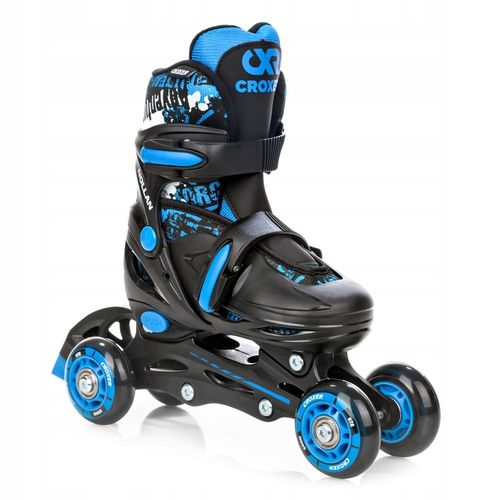 Rolki Wrotki Łyżwy Regulowane 4w1 Croxer Nollan 26-29 Kółko LED na Arena.pl