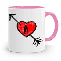 Kubek Różowy Dla Dziewczyny Żony Couple Z Nadrukiem Ze Zdjęciem