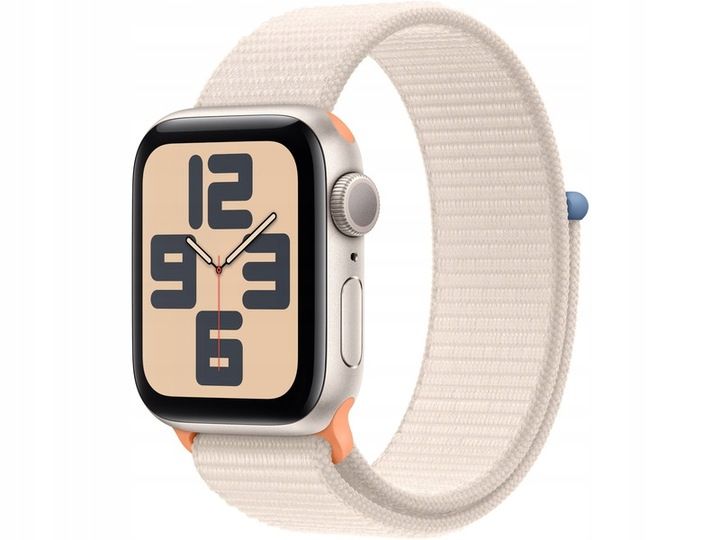 Apple Watch SE (Gen. 2) GPS 40 mm OLED Wi-Fi NFC 5 ATM Starlight Sport Loop zdjęcie 1