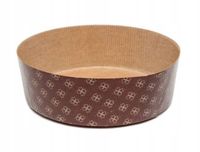FORMA PAPIEROWA DO PIECZENIA okrągła Panettone Basso 185x60mm 1szt