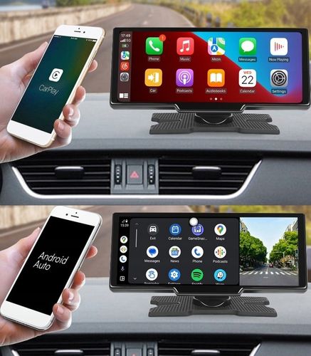 RADIO STACJA MULTIMEDIALNA MONITOR ANDROID AUTO APPLE CARPLAY 2 KAMERY DVR na Arena.pl