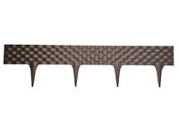 Obrzeże Palisada RATTAN 80 cm ciemny brąz (dark brown)